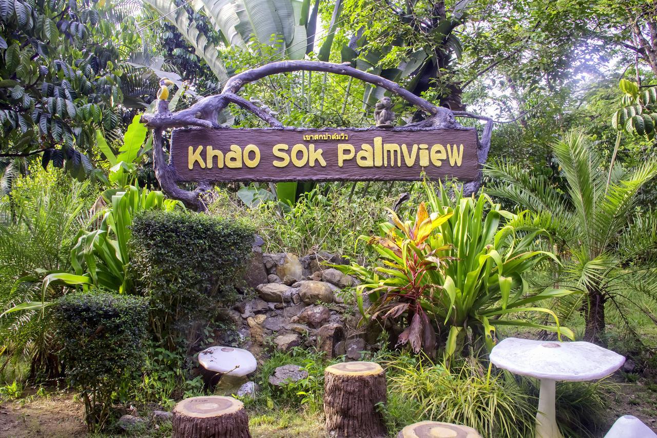 Khao Sok Palmview Resort Khao Sok National Park Exterior photo