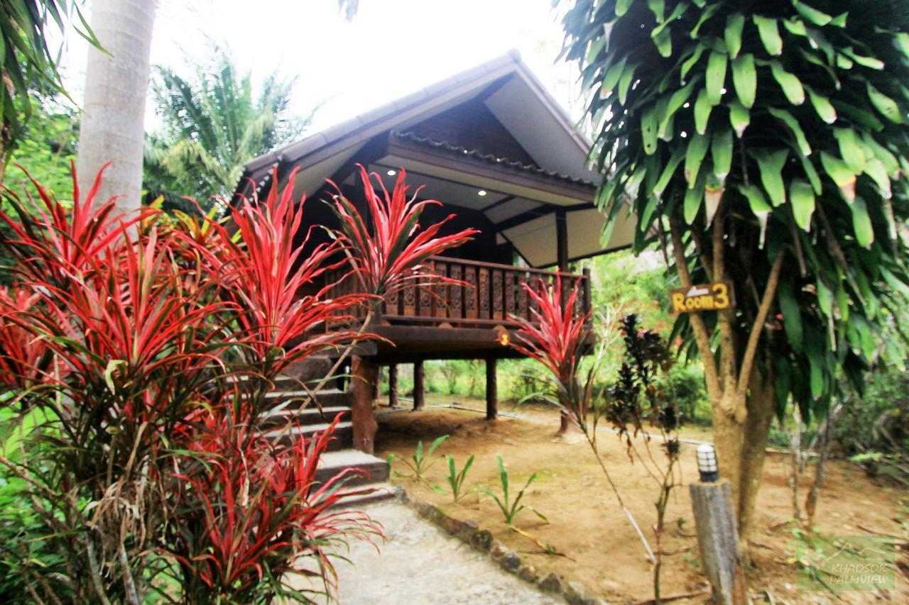 Khao Sok Palmview Resort Khao Sok National Park Exterior photo